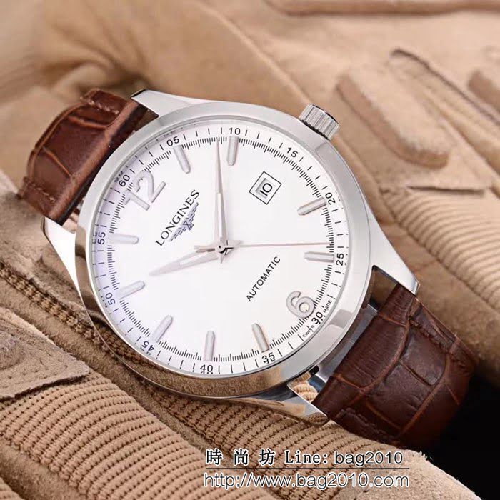 LONGINES浪琴 經典大三針 全自動機械 精品男士腕表 WSS0336